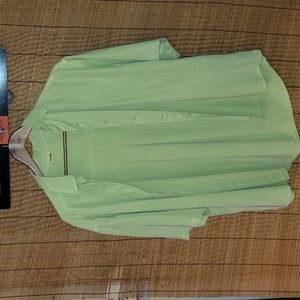 Vintage.  Made in USA. 100% Tencel. Camp shirt. Women's size S. But larger.